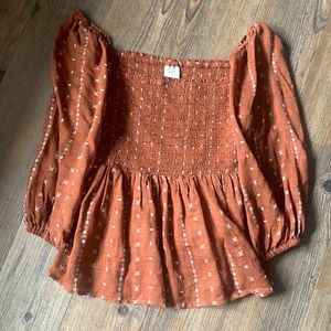 Smocked Good Hart(Matilda Jane) Top